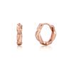 Roseedor Gem Twist One-Touch Earrings (Pg)_232100271