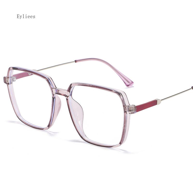 Blue Light Blocking Myopia Glasses Frame for Men and Women Optical Prescription Eyewear Spectacles Full Rim Oversize Eyeglasses