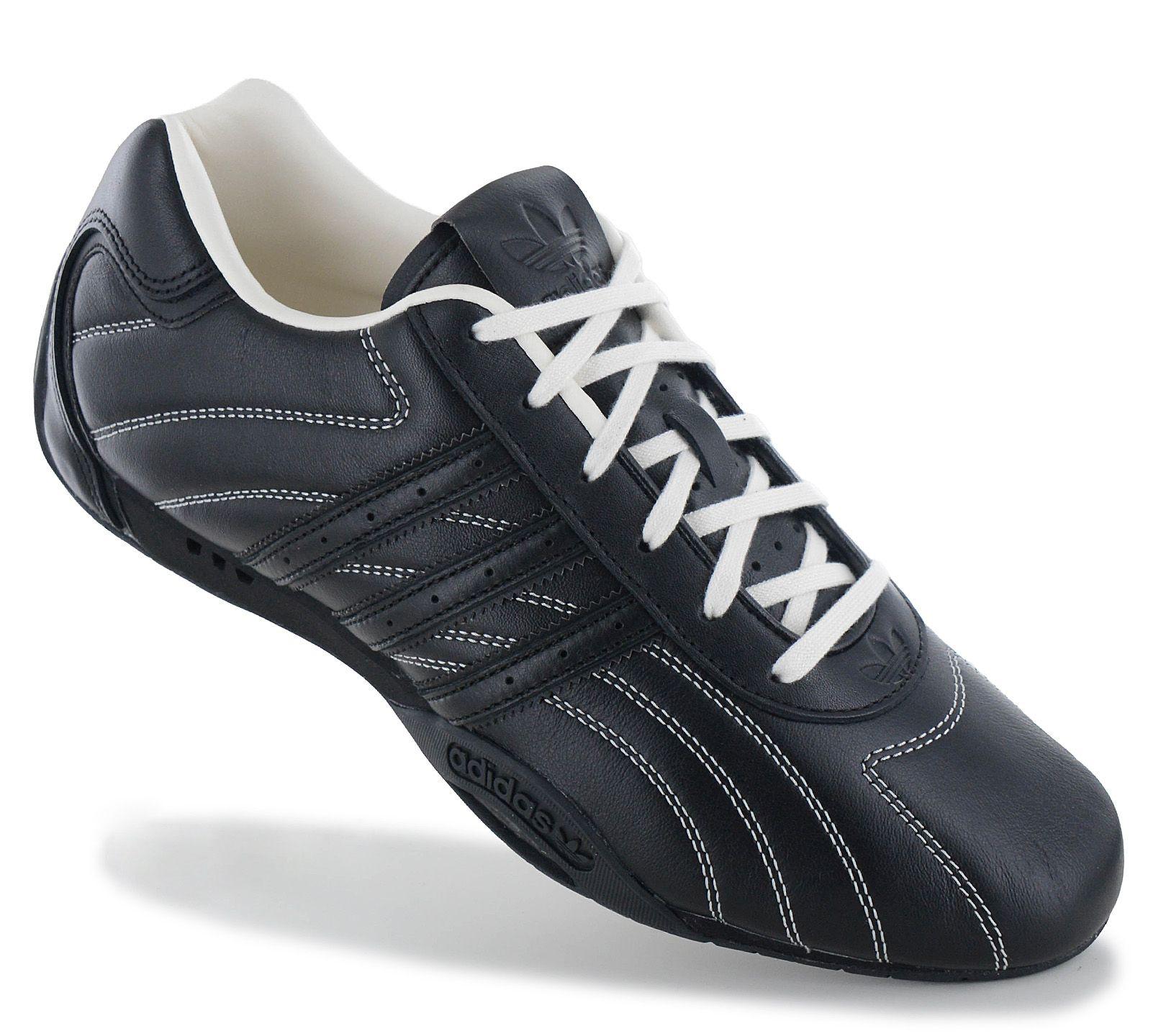 

adidas Originals Adi Racer Lo Lux - Мужские Кроссовки Обувь Кожа Черный JS1559 ОРИГИНАЛ EU 40 UK 6.5 чёрный