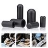 Rubber Vacuum Cap Assortment Kit 6 Sizes Set Black for Carburetor Manifold Leak Vacuum Dust Cover