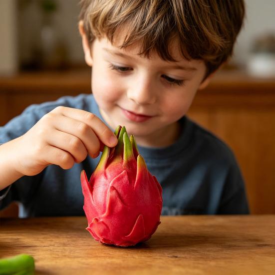 1/2 Stück Simulation Drachenfrucht Quetschspielzeug Stressabbau Drachenfrucht Quetsch Sensorisches Spielzeug Weiche Dehnbare Fruchtform Haus Büro Schreibtischspielzeug