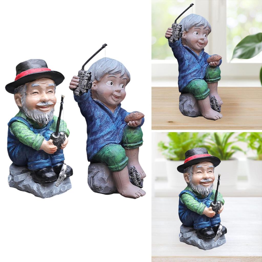 Miniature Statue Table Ornament for Home Office Decor Multipurpose