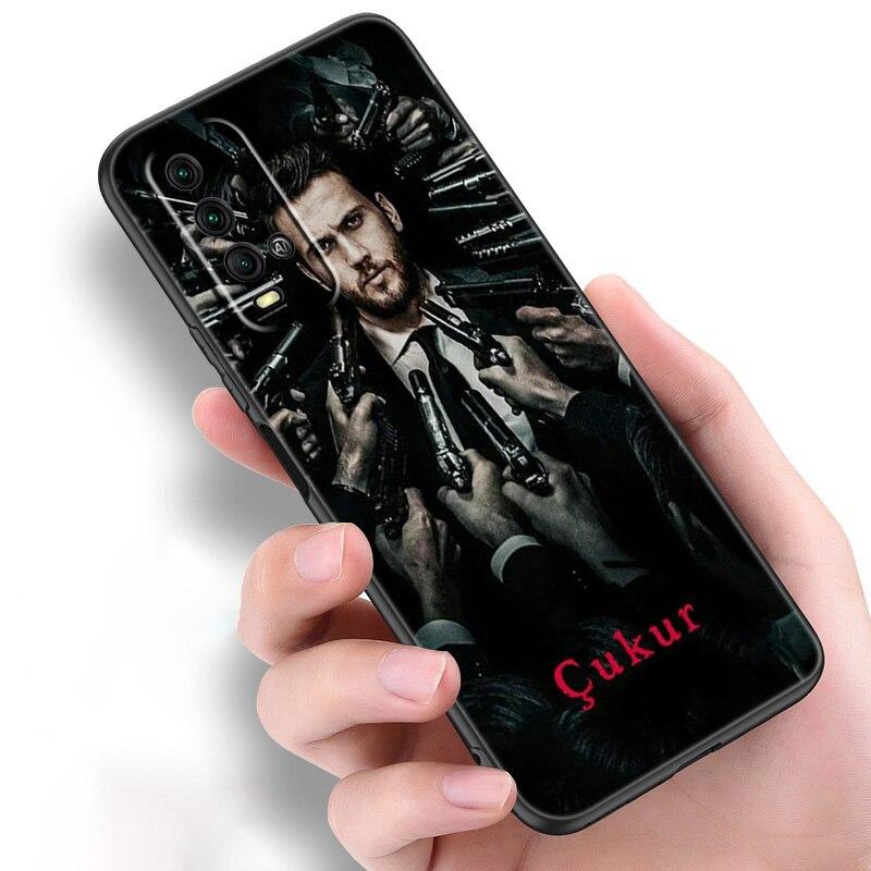 Cukur Show TV Silicone Phone Case For Xiaomi Redmi Note 11 10 9 8 Pro 11T 10T 10S 9S 8T 9 9A 9C 9T Black Soft Cover Coque Funda