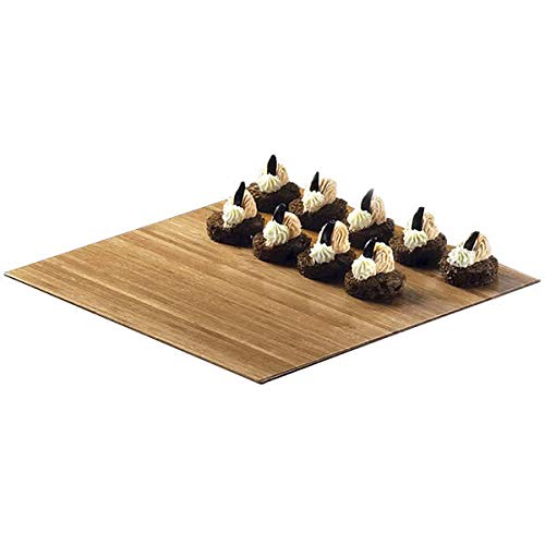 

Cal-Mil 1481-12-60 Tray, 12 W x 12 D x .75 H, Bamboo (Case of 3)