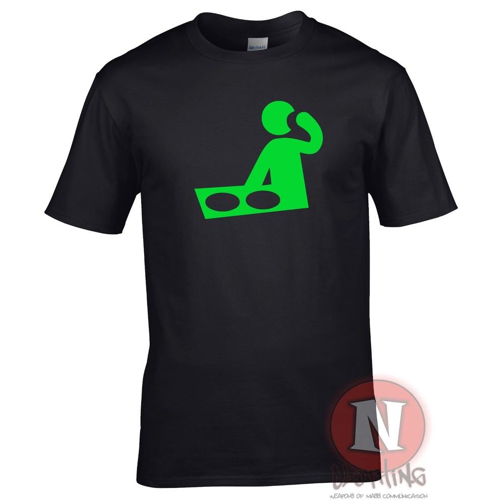 Dj Graphic TShirt For Clubbing Dance Music House Techno Festival And Rave
