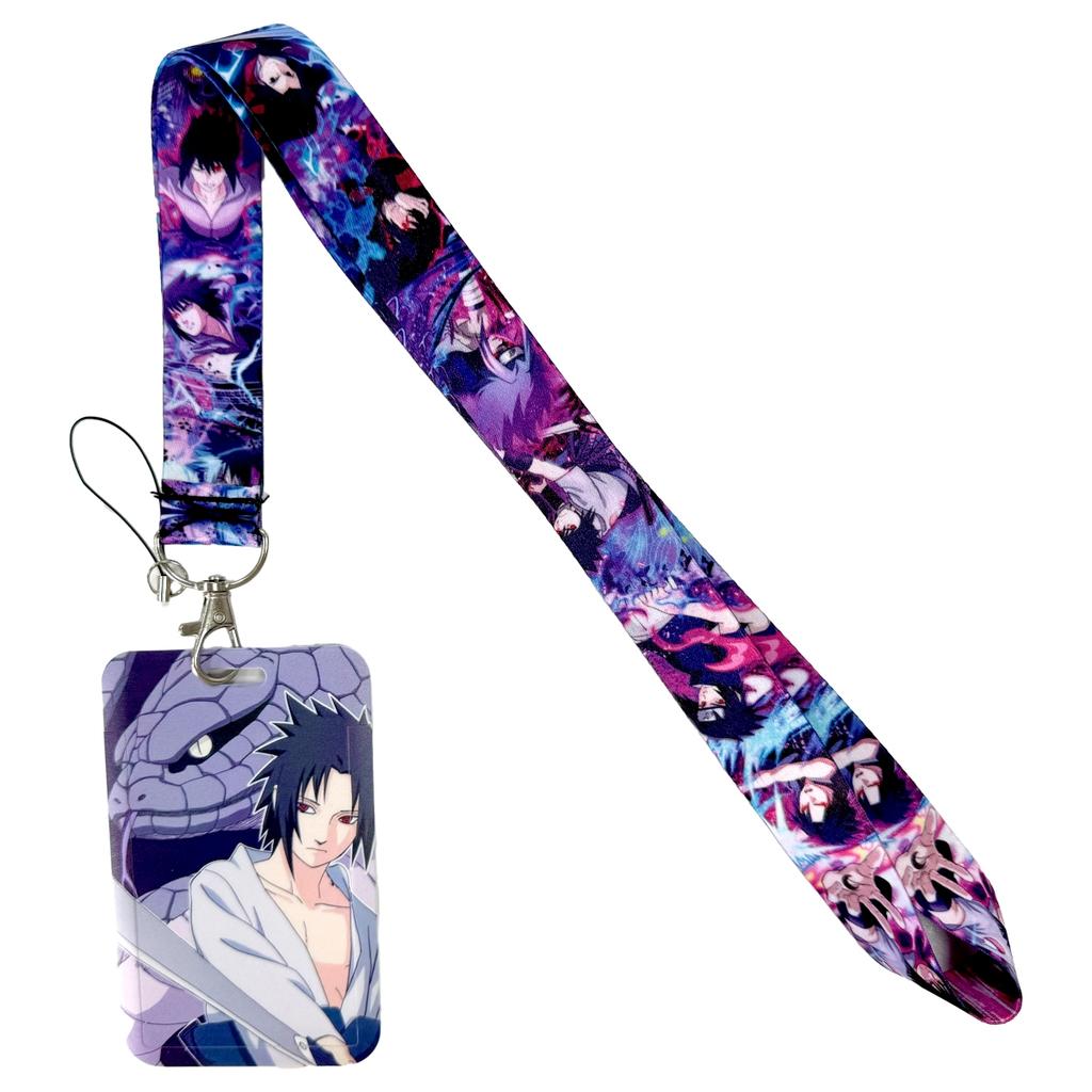 Anime Kreslený Držák na Identifikační Kartu Klíčenky Šňůrka na Krk Pro Průkazku Anime Držák na Kreditní Kartu Klíčenka Popruhy