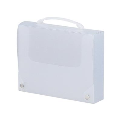 Lihit Lab Innentasche Tragbare Milchige Tasche-in-Tasche, A4, Weiß, A7611-1
