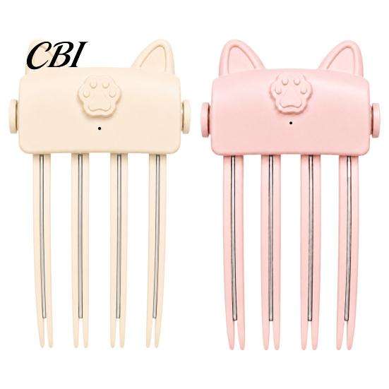 Rechargeable Hair Styling Tool Electric Heated Volume Clip, Volumizing Clip for Bangs Styling, Portable Volumizer Root Lifter Fine Flat Comb