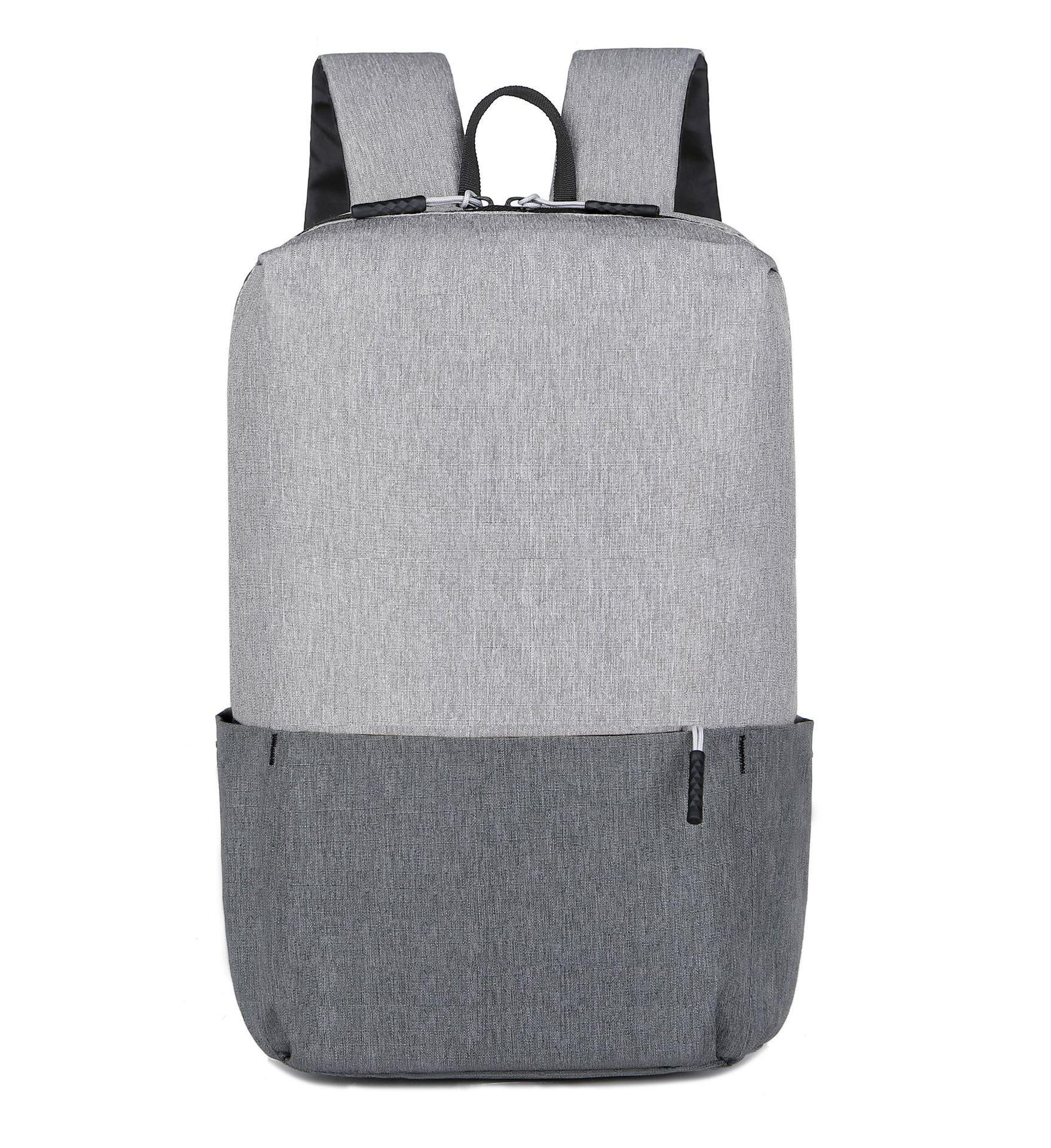 

Стильный рюкзак для путешествий на открытом воздухе с цветными блоками от производителя — корейский стиль, большая вместимость, унисекс, индивидуальный дизайн