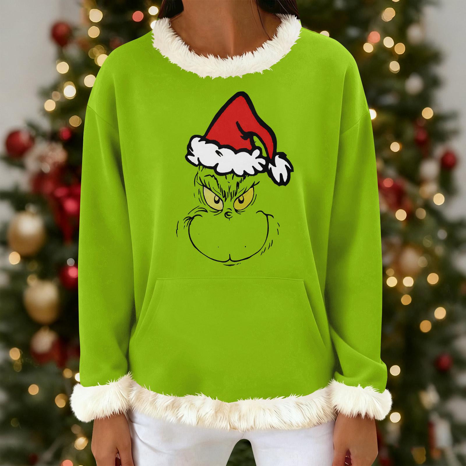 

Женская повседневная модная толстовка с капюшоном и длинным рукавом с принтом M зелёный