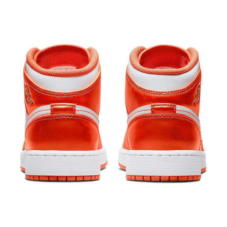 New Jordan 1 Mid Metallic Orange GS DM4228-800