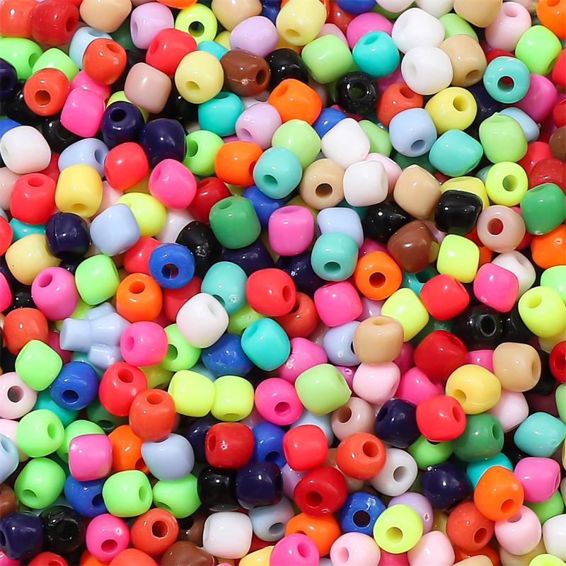 20-200 stk Akryl Søte Hjerte Stjerne Perler For DIY Halskjede Armbånd Øredobber Smykkefremstilling Håndverkstilbehør