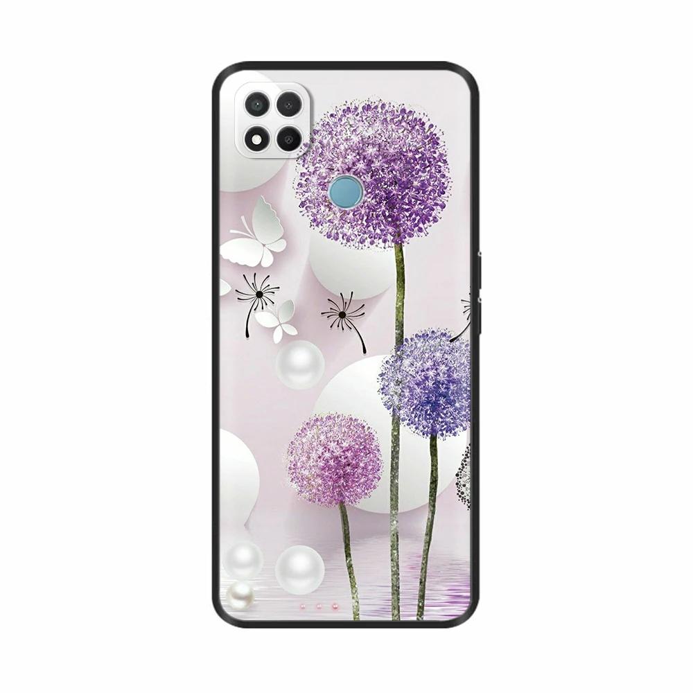 For Redmi 9C Case Creative Panda Phone Shell Soft Silicone Phone Cover For Redmi 9C NFC Cases For Xiaomi Redmi 9C 9 C Fundas