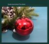 100-Piece Christmas Tree Ornament Set: Shiny, Hollow 3-6cm Balls
