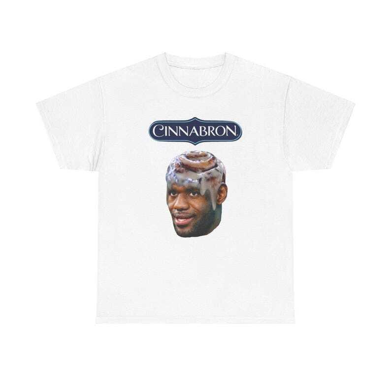 

Cinnabron LeBr0n James Meme unisex T-shirt XXL