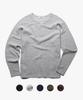 POLYGRAM Waffle Raglan Henley Neck Long Sleeve - 5 Colors