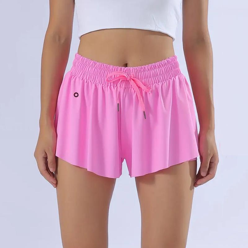 Jógové šortky Dámský fitness top Spandex Neonové Elastické Běžecké Cvičební Krátké Legíny Gym Sportovní Šortky Fitness Sportovní oblečení