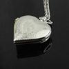 Pocket Watch Vintage Hollow Heart-shaped Alloy Vintage Pocket Watch for Daily Life