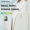 Mini Pocket Clip with Backlit LCD FM Radio Display And 3.5mm Headphones Adjustable