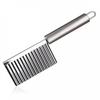 Corrugated Wave Knife For Vegetables, Fruit, Fries, Banquet