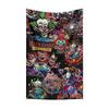 3x5 Ft Kkillers Clowns Flag Classic Horror Movie Flag Halloween Wall Hanging Banner Decor Movie Poster Outer Space