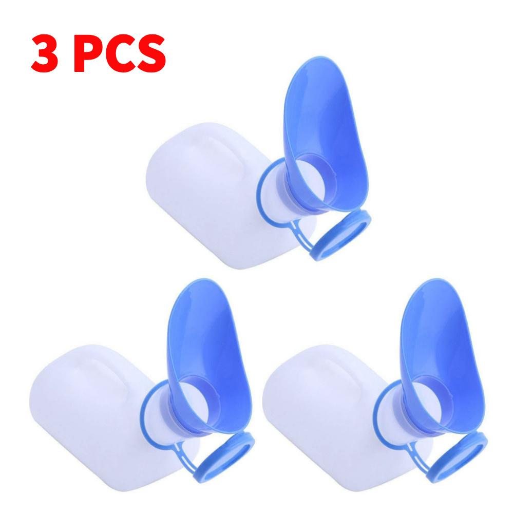 1-5PCS Reusable Plastic Mobile Urinal Toilet Aid Bottle Outdoor Camping Car Urine Bottle For Women Men Journey Travel Kit