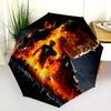 Apocalyptic Warriors Unite Folding umbrella durable Suitable for all seasons outdoor light Sun umbrella
