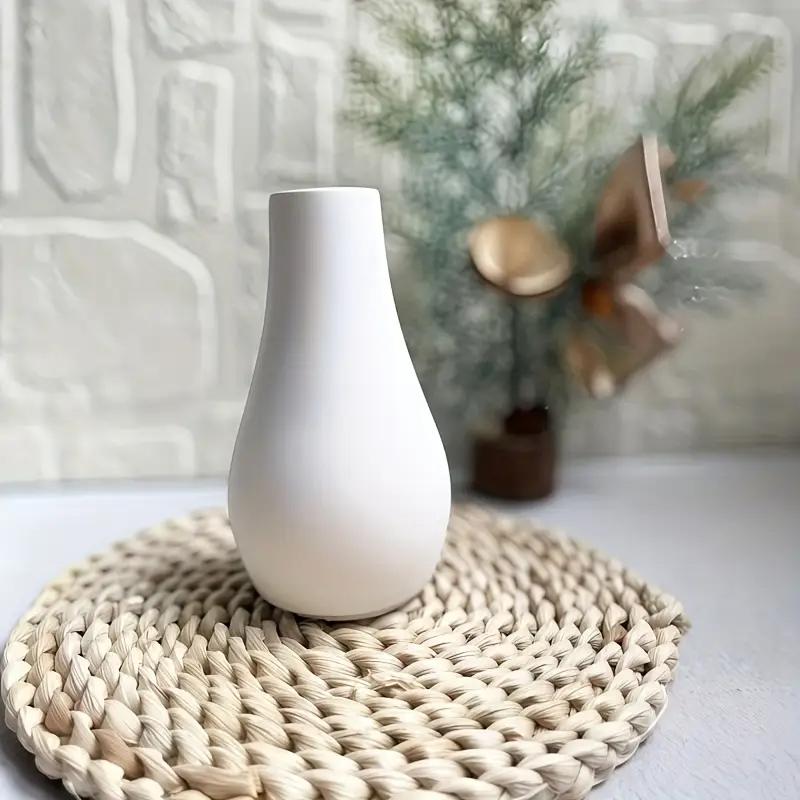 3D Long Vase Clay Silicone Mold DIY Home Decoration Ornament Crafts Making Plaster Epoxy Resin Concrete Flower Pot Casting Molds