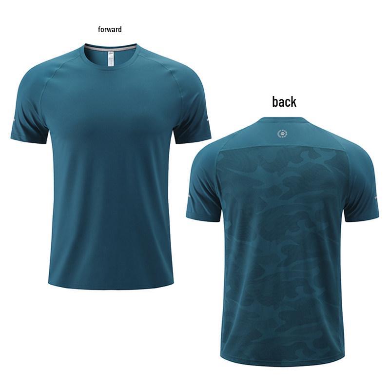 Unisex Quick-Dry Marathon T-Shirt & Track Suit - Short Sleeve, Team Uniform for Running and Fitness