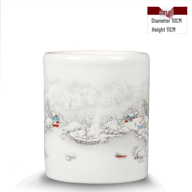 Керамические вазы Цзиндэчжэнь - Китайский декор для дома на ТВ-тумбы и полки