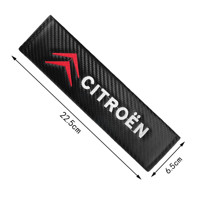 

Захисні накладки на ремінь безпеки автомобіля, плечові накладки для Citroen C4 C3 C5 C1 C2 C6 C4L VTS C-ELYSEE Berlingo Picasso