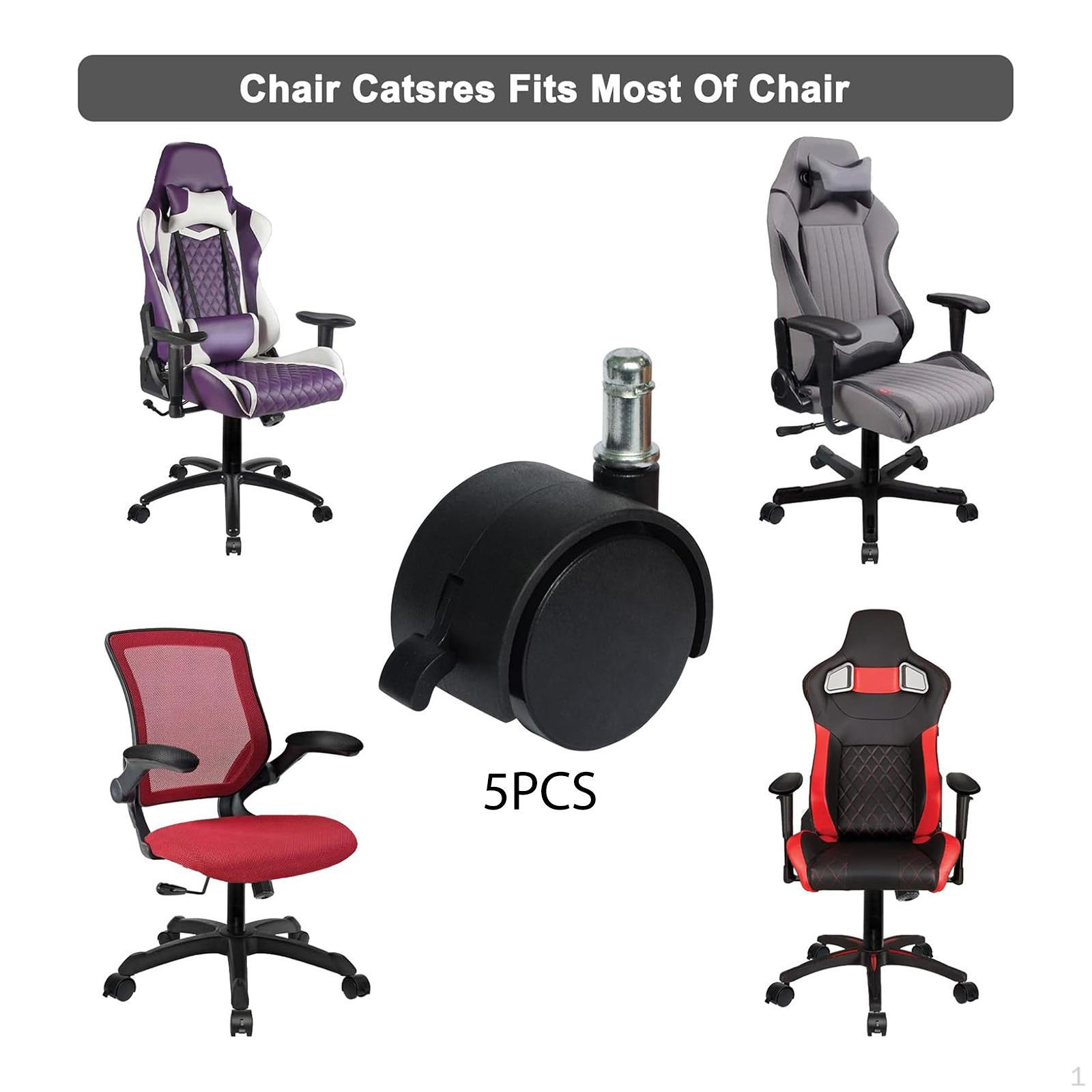 

5 штук Колеса для офисного кресла Роликовые колесики для паркетных полов Аксессуары 2 Износостойкие