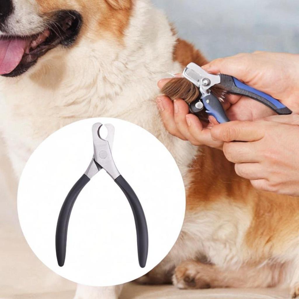 Dog Nail Clippers Cat Trimmer Non Slip Professional Multifunction Lightweight Pet Supplies