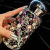 Elegant Rhinestone-Adorned Stainless Steel Insulated Tumbler Women 304 Food-Grade Vacuum Cup Portable Gift Girlfriend Or