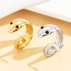 Cross-Border Casual Resort Stainless Steel Glossy Dolphin Ring - Women's Ocean Animal Jewelry