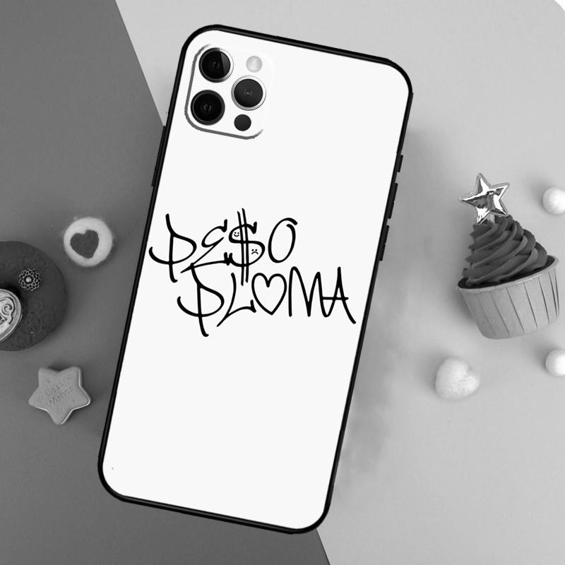 Peso Pluma Cool Phone Case For iPhone 17 16 14 13 12 11 15 Pro Max 12 13 Mini 16E 17 Air Shockproof Cover