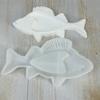 Fish Storage Tray Silicone Mold Jewelry Display Dish Epoxys Resins Molds Fish Shaped Coaster Candle Cup Gypsum Plasters DIY