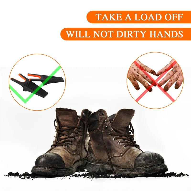 2PCS Boot Jack Puller - Sturdy Boot Remover for Cowboy, Waders & Riding Boots (Outdoor Camping Tool)