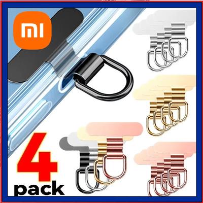 Xiaomi Mini Mobile Phone Lanyard Patch Gasket For iPhone 17 15 14 Pro Max 13 Mini Phone Hanging Card Stainless Steel Connective Piece
