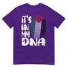 Unisex Graphic T-shirt Palestine Flag It's In My DNA Palestinian Fingerprint Flag T-Shirt