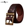 Retro Cowhide Leather Belt Men's Genuine Leather First Layer Cowhide Trendy Versatile Casual Jeans Belt