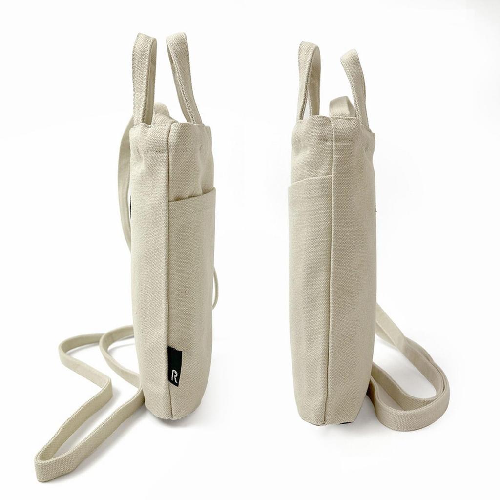 1118 One Point Animal Embroidery Mini Tote Bag Sacoche EU Baby Lou [Rootote] Adorable-A (02 Panda)