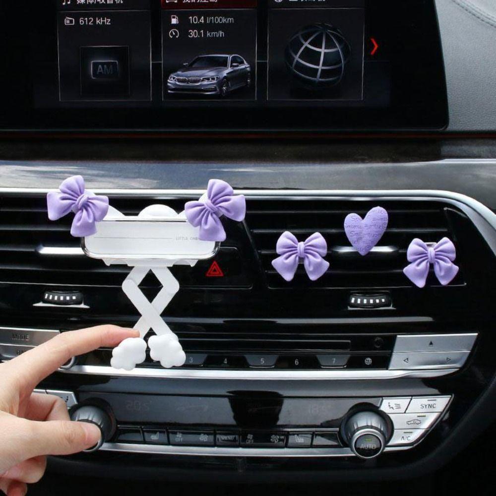 Shockproof Car Air Outlet Clip Mount Anti-Skidding Car Phone Holder Car Mobile Phone Bracket