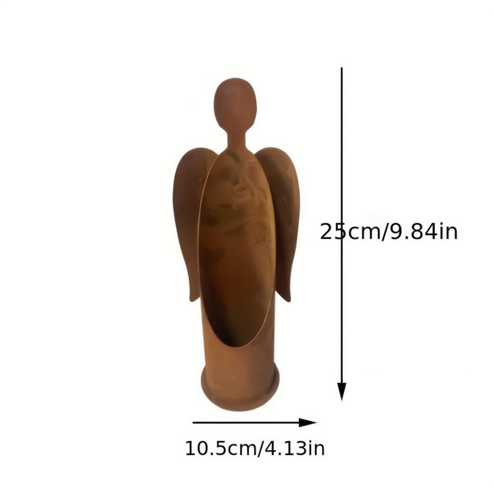 

Angel Candlesticks Christmas Ornament Decor Wedding Metal Candlestick For Christmas Home Home Indoor Mantle Holiday Festival