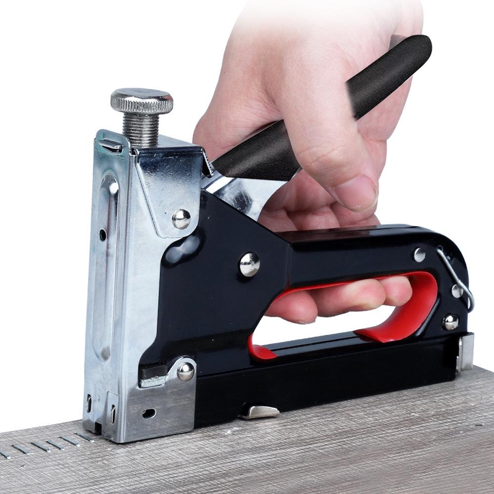 Multi-Function Nail Gun: U-Shaped, Code, Oil Painting, Photo Frame, Woodworking & Decoration - Gas & Manual Options