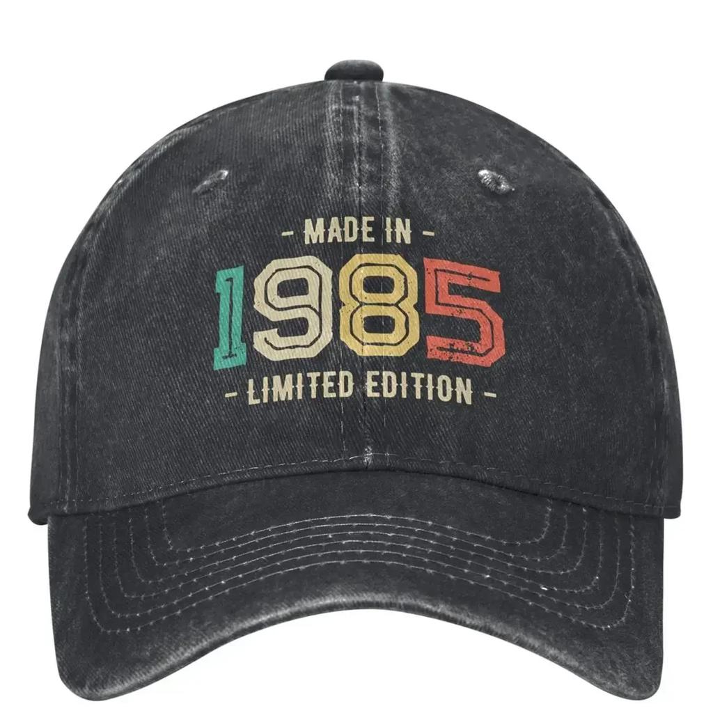 Vintage Baseball Cap Years Old Birthday Gift Unisex Women SunProof Trucker Dad Hat Summer Yk Cool Hippie Baseball Caps