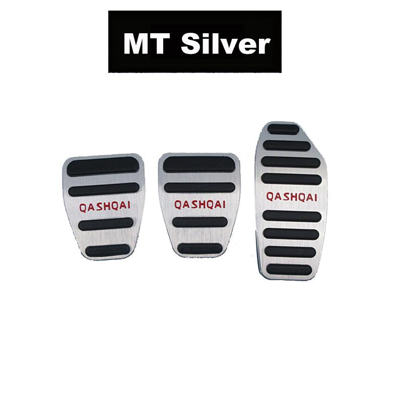 Car Fuel Accelerator Brake Pedals Cover Pad Accessories For Nissan Qashqai J11 J12 2014-2017 2018 2024