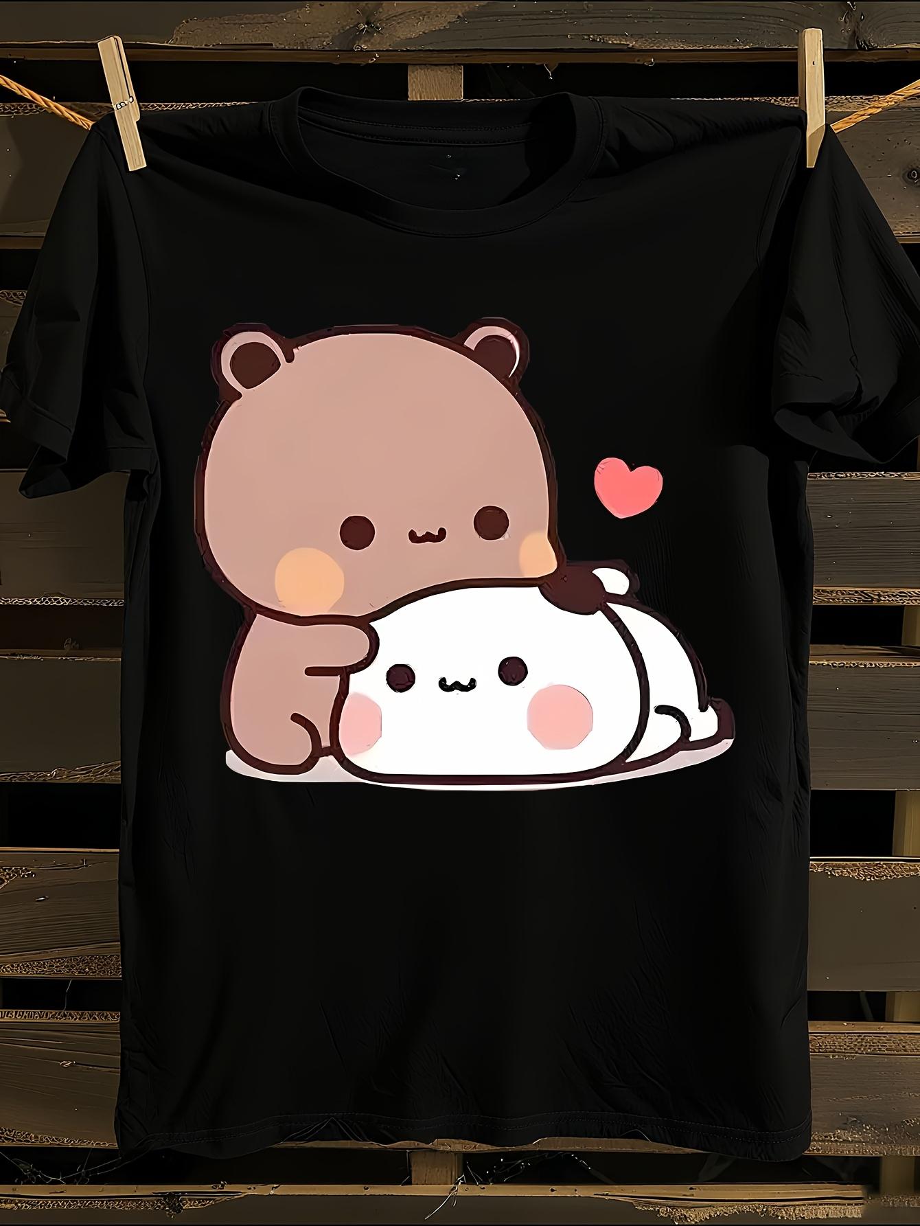 Taboo Tom Hardy and WoCute Bear and Rabbit Graphic T-shirt S