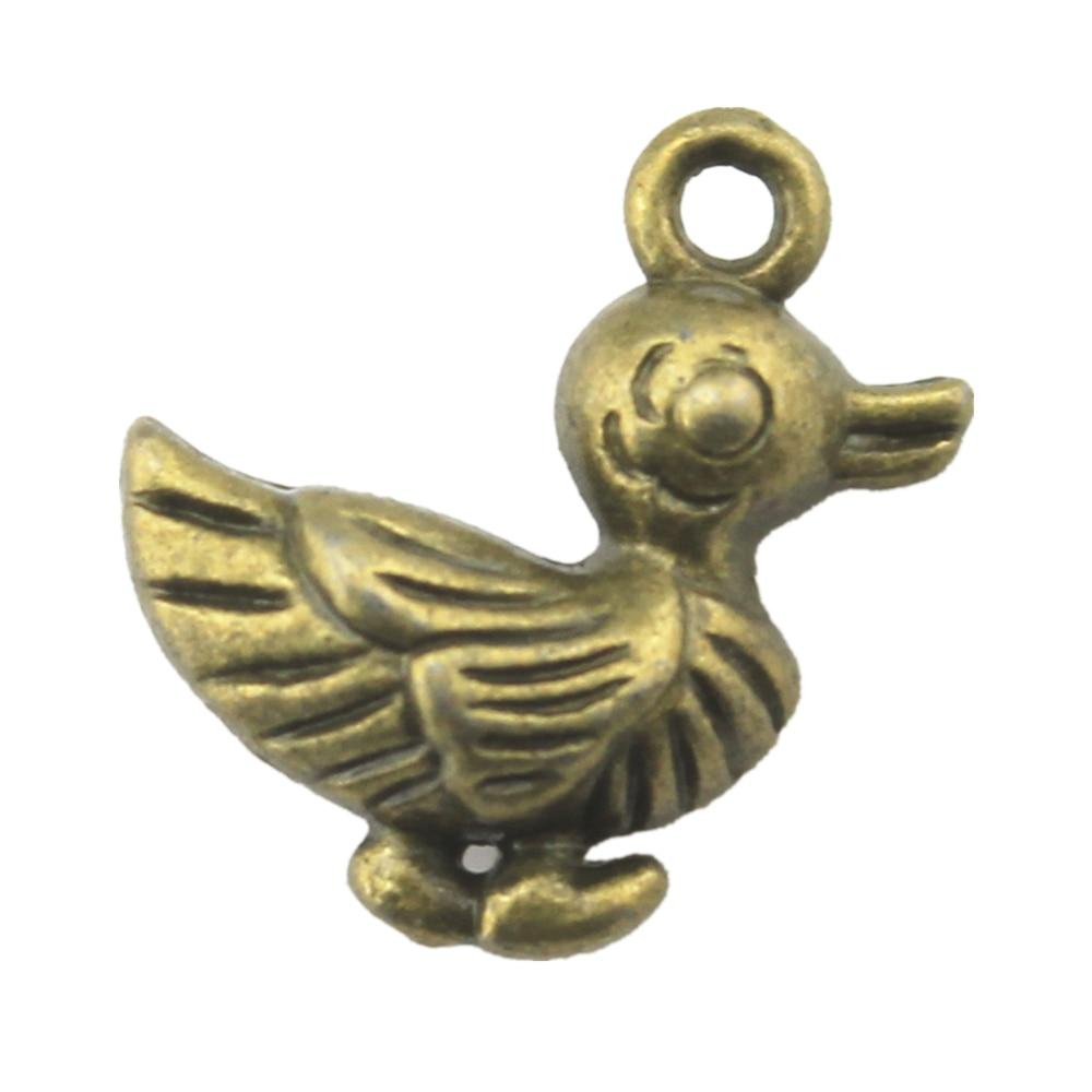 

Подвески в виде утки 3D цвета античной бронзы 17x17x8 мм торговой марки: WYISYWG 5 шт. Ювелирные изделия