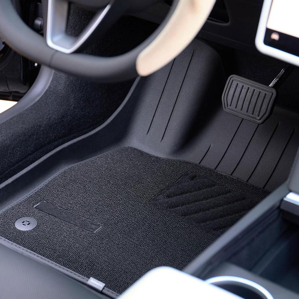 For Tesla Model Y 2025 Juniper Floor Mats Model 3 Highland Customized Double Layer Anti-Slip and All-Weather Protection Model 3